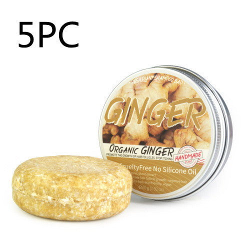 Ginger Shampoo Soap Anti-dandruff Refreshing Ginger Shampoo Soap Anti-dandruff Refreshing